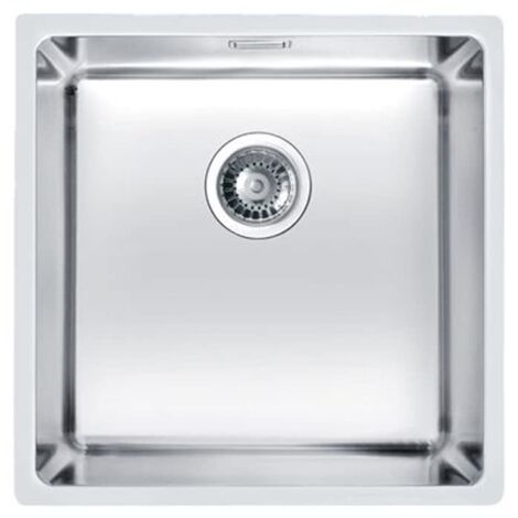 Alveus Kombino - Lavello, 44x44 cm, con comando remoto dello scarico, acciaio inox 1118877
