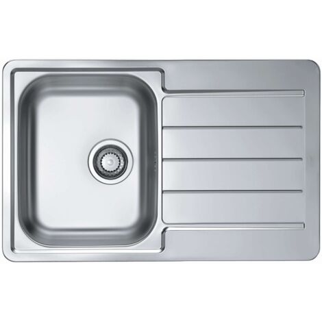 Alveus Line - Fregadero 79x50 cm, acero inoxidable 1069147