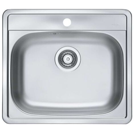 Alveus More - Fregadero, 56x50 cm, acero inoxidable 1103106