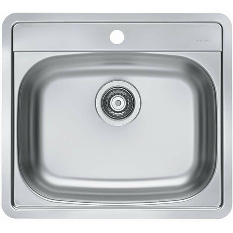 Alveus More - Lavello 56x50 cm, acciaio inox 1106813