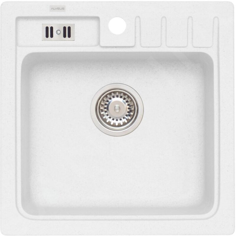 Alveus - Niagara - Évier en granit 465x465 mm, arctique 1100885