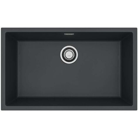 Alveus Omni - Lavello in granito 75x45 cm, nero 1150063