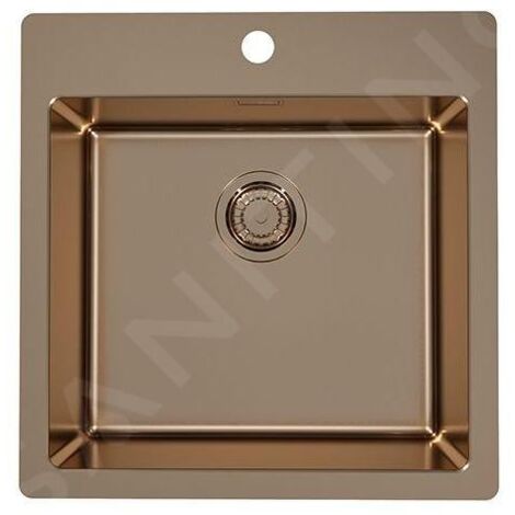 Alveus Pure Monarch - Évier 515x525 mm, copper 1122708