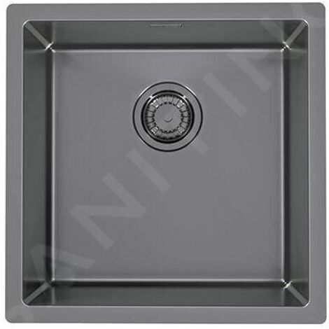 Alveus Quadrix Monarch - Évier 450x450 mm, anthracite 1103320