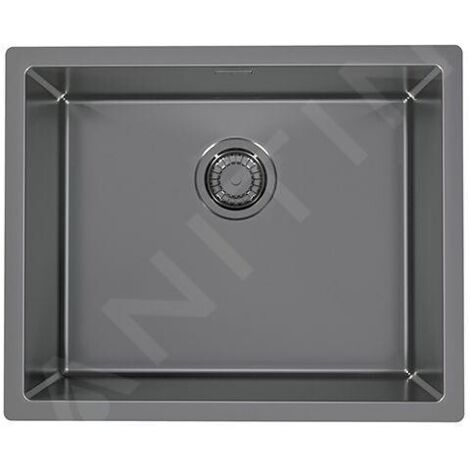 Alveus Quadrix Monarch - Évier 550x450 mm, anthracite 1103383