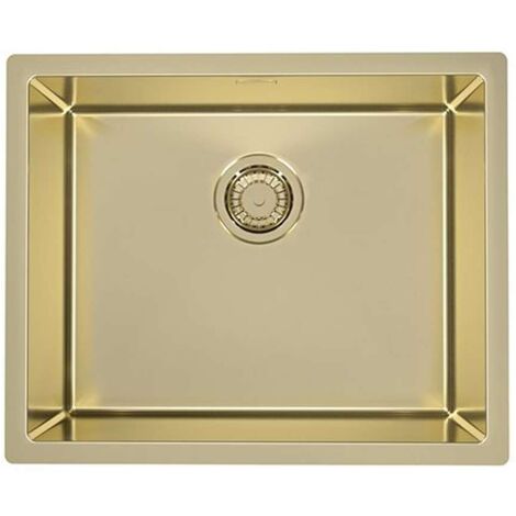 Alveus Quadrix Monarch - Fregadero, 55x45 cm, oro 1103382
