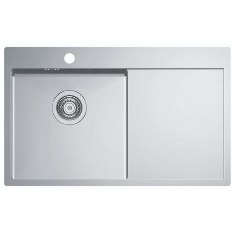Alveus Quarto - Spüle 78x48 cm, links, Edelstahl 1124384