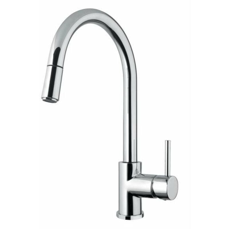 Alveus Robinetterie - Mitigeur d’évier avec bec extractible, chrome 1132183