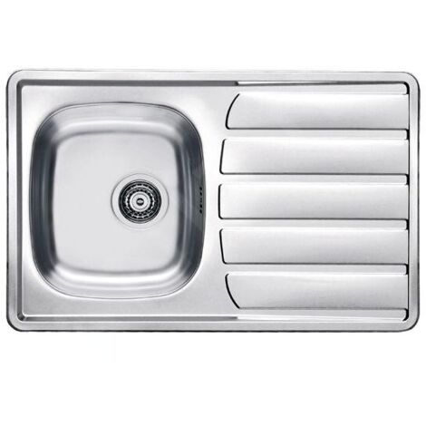 Alveus Zoom - Évier 790x500 mm, inox 1098938