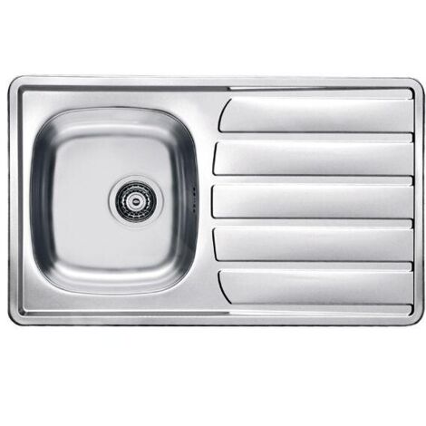 Alveus Zoom - Évier 860x500 mm, inox 1098842