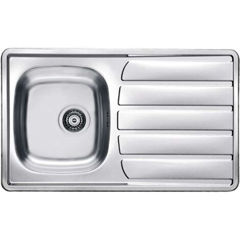 Alveus Zoom - Lavello 86x50 cm, acciaio inox 1098773