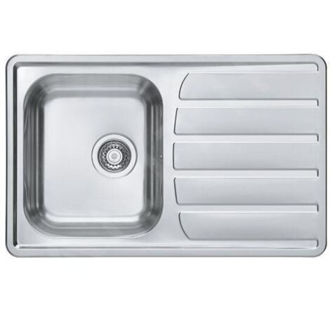 Alveus Zoom Maxim - Évier 790x500 mm, inox 1108173