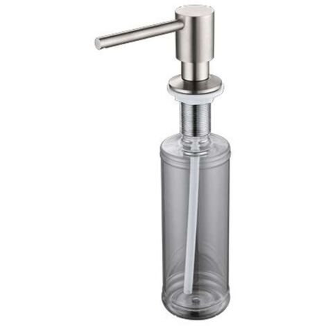 Alveus Zubehör - Spülmittelspender Plum, 500 ml, Nickel gebürstet 1135812