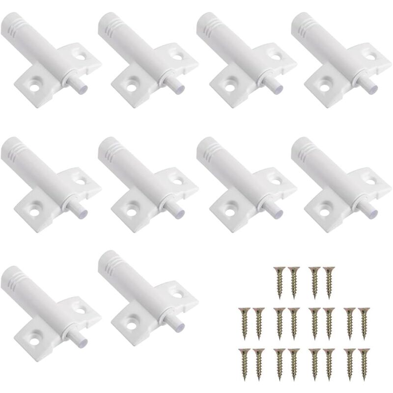 10 Pieces Cupboard Door Damper, Quiet Damper Buffer, Kitchen Door Damper, Cabinet Damper Cushion, Home Furniture - Alwaysh