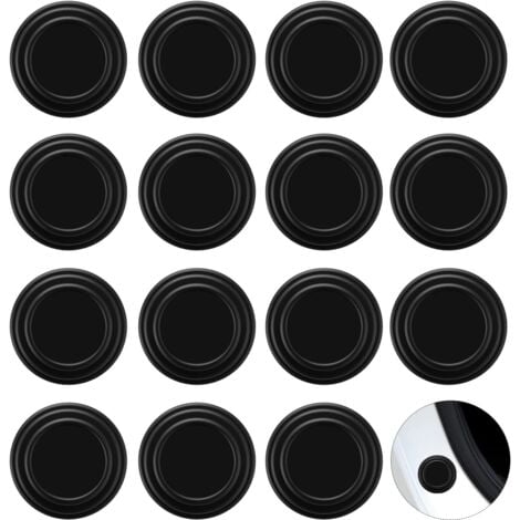 AlwaysH 15 Pcs Car Door Shock Absorber Gasket, Car Door Silencer Shockproof Pad, Car Door Edge Protection Seal Bumper Anti-Collision