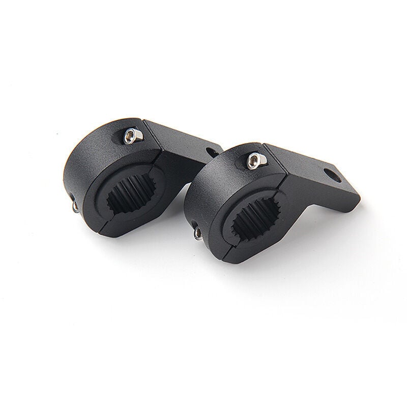 2pcs Mounting Bracket 22MM-32MM Universal Work Light Tube Clamp Mounting Bracket Headlights Roller Holder Car led Bar Lamp - Alwaysh