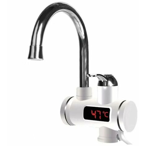 AlwaysH 360 Chauffe-Eau Électrique Instantané Robinet Robinet Cuisine Chaleur Rapide Led Nouveau - Norme Européenne