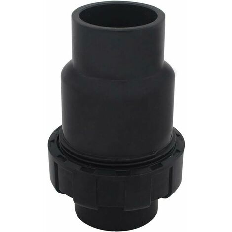 AlwaysH Clapet anti retour a bille 25 32 40 50mm clapet anti retour eau pvc soupape clapet anti refoulement vanne piscine (Diamètre Intérieur 32mm)