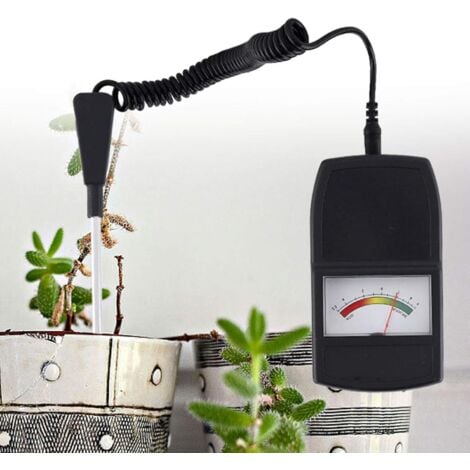 AlwaysH Compact Split Soil Meter pH Tester PH Meter Lightweight Soil pH Level Tester for Plants Crops Gardens Flowers Lawn and Vegetable Farm