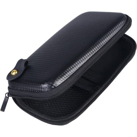 AlwaysH Eva Hard Case for Electronic Cigarette Storage Box Travel Carrying Zipper Cover (Black)