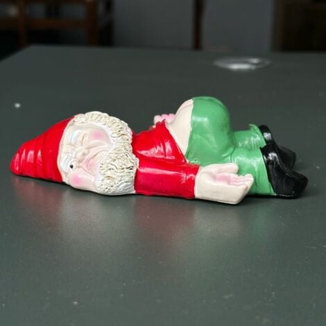 AlwaysH Garden Gnome, Outdoor Garden Gnome Statue, Garden Sculpture, GNOME Statue, Garden Ornaments for Indoor or Outdoor (Red)