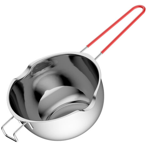 AlwaysH Melting Pot, 400ML Melting Bowl, 304 Stainless Steel Universal Boilers, Bowl for Heating Milk, Butter or Chocolate
