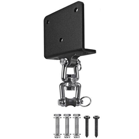 AlwaysH Punching Bag Stand, Boxing Bag Beam Attachment Hanging Heavy Duty Hook for Speeding Up Exercise Training Muay Thai Swing Hammock, 1000lbs