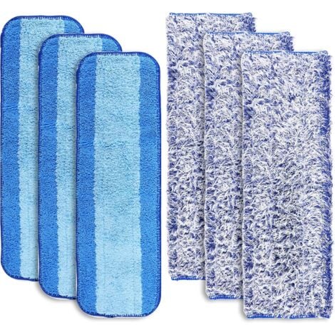 AlwaysH Replacement Mop Pads for Bona, Washable Microfiber Cleaning Pads Reusable Replacement Mop Pads for Bona, Hardwood and Multi-Surface