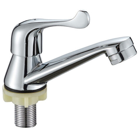 AlwaysH Robinet de bassin froid simple 96  avec robinet à dégagement rapide de bureau robuste
