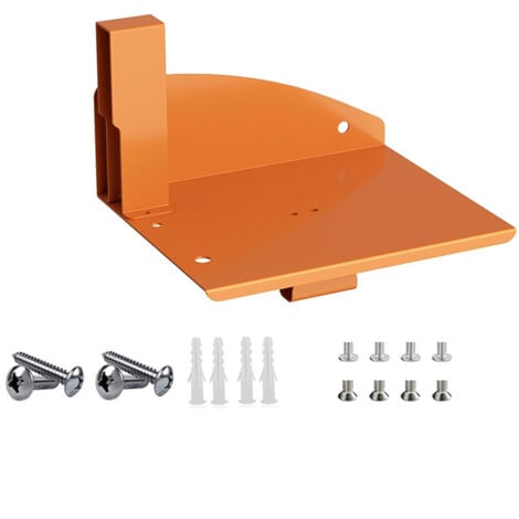 AlwaysH Wall Mounted Chainsaw Holder - Wall Mounted Chainsaw Storage Rack  Heavy Duty Garage Display Rack  Power Tool Garage Storage Rack Organizer