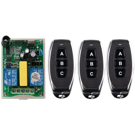 AUTRES AlwaysH Wireless remote control switch 220V motor roller shutter door remote control switch / two-way remote control control panel