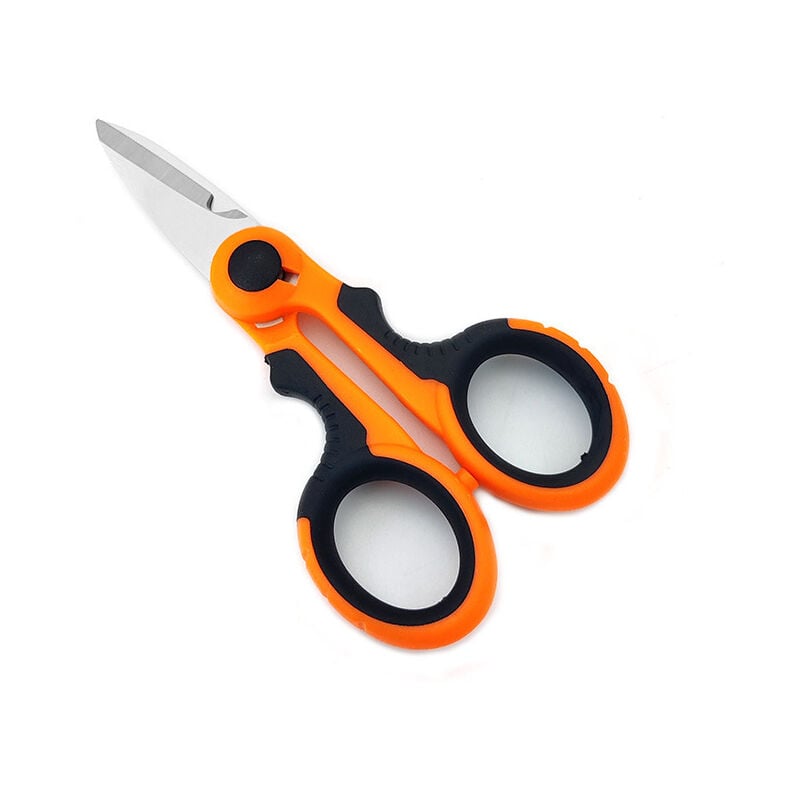 Alwaysh - 1 pc Fiber Optic Cable Cutting Scissors for Kevlar Fiber Optic Shears Stainless Steel Electric Scissors Precision Scissors with Fiber Optic