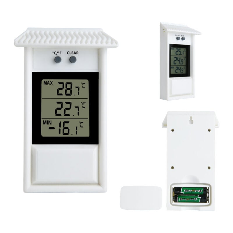 Alwaysh - Digital thermometer with min-max