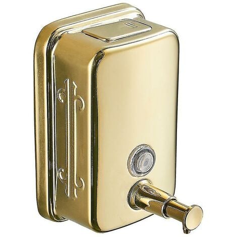 AlwaysHGold Wall Mounted Soap Dispenser Bathroom Hand Liquid Soap Dispenser/Kitchen Soap Dispenser
