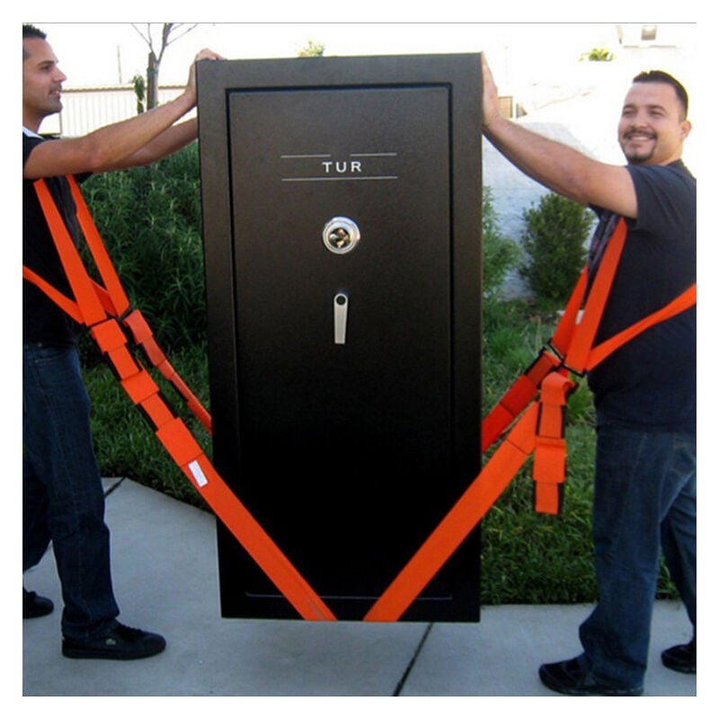 AlwaysHLifting and moving designed for Objects, Heavy Objects without Back Pain, Straps and Harnesses (2 Person Shoulder Lifting and Moving System)