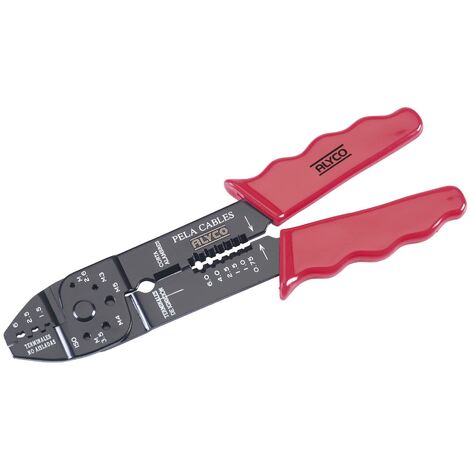 TOOLCRAFT 2-i-1 818644 Crimpadora Conector Plano Aislado