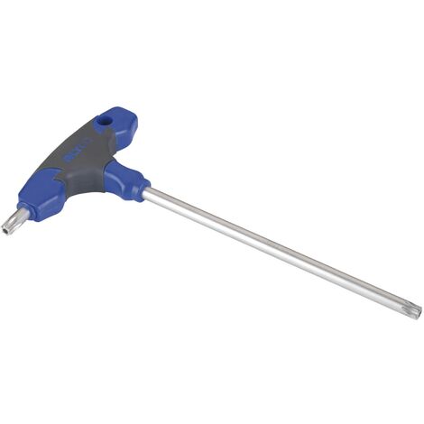 ALYCO 195330 - Mango en T con llave Torx inviolable T-30 x 150