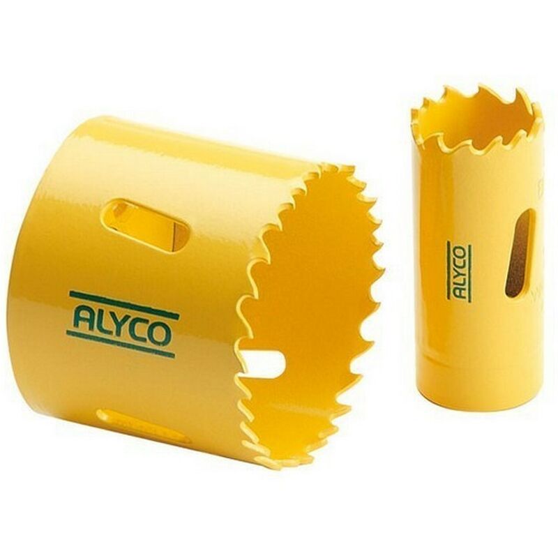 

Alyco-tools - ALYCO 197054 - Corona bimetalica HSS 63 65 HRC dentado variable 4/6 corte positivo diametro 54 mm