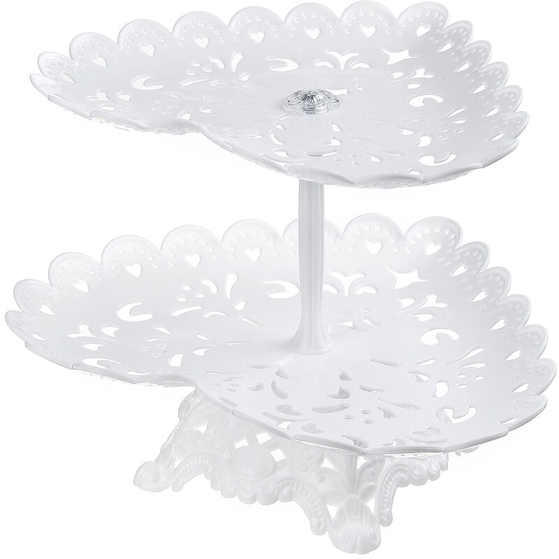 Augienb - Espositore a 2 piani per dolci torta