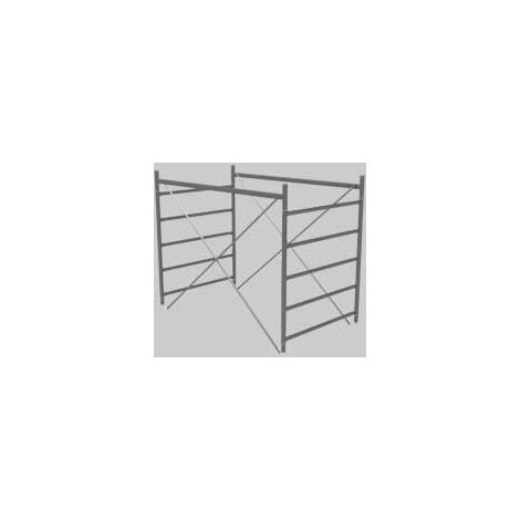 Alzata per ponteggio system cm 120x200x150h