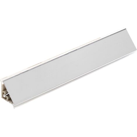 Alzatina bombata per cucina col. alluminio mt 3 - 5 pz
