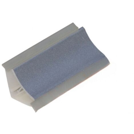 Alzatina concava in plastica 30x30 rivestita in alluminio 300 cm. TI11300