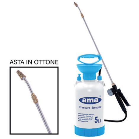 Ama 95254 Pompa a Pressione 5 Litri