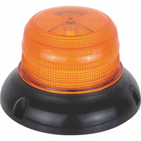 Ama Lampeggiante a led Base piana Arancione
