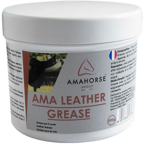Ama leather grease grasso per tutti i finimenti in pelle e cuoio 500 g