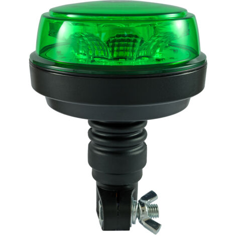 Girofaro Alogeno 12V 55W Con Base Flessibile – IP66, Colore Ambra, Per Veicoli E Sicurezza