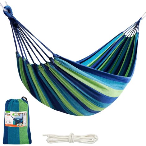 Amaca aktive garden cotton hammock cotone 200x100 cm