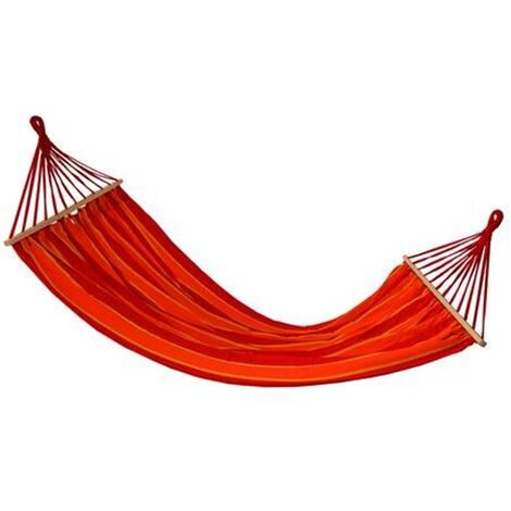 AMACA BAHAMAS XL RIGA ARANCIO/ROSSO   in cotone 200X150