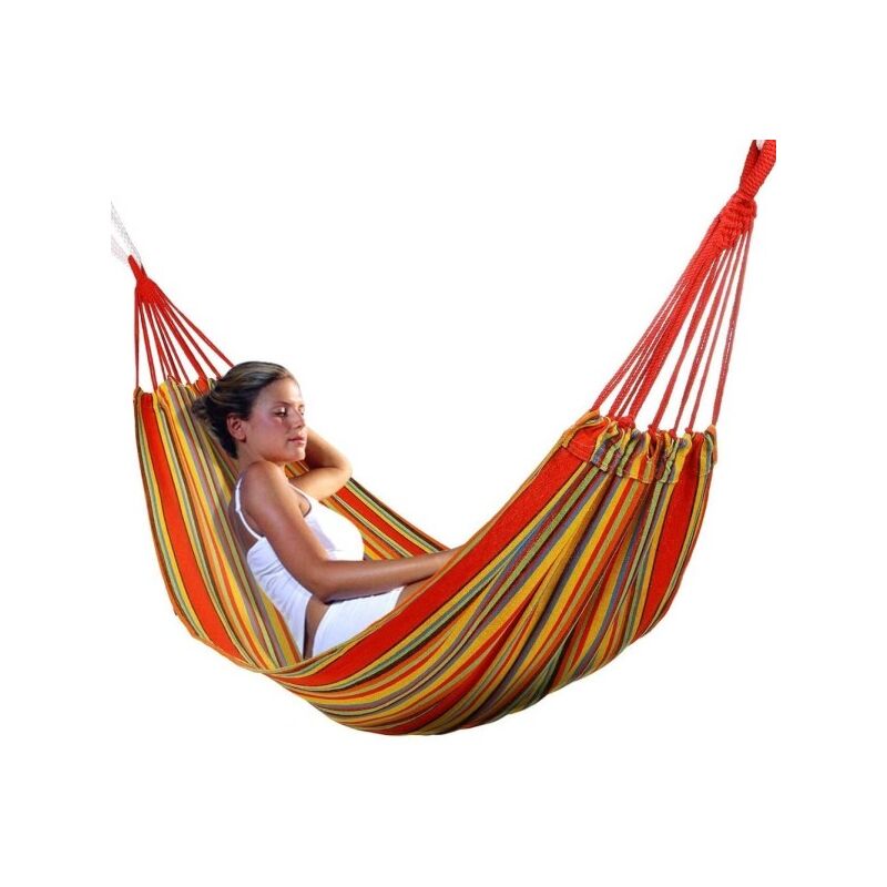 Trade Shop Traesio - Trade Shop - Amaca Da Campeggio A Sacco 100 X 200 Cm Relax Giardino Con Sacca Trasporto