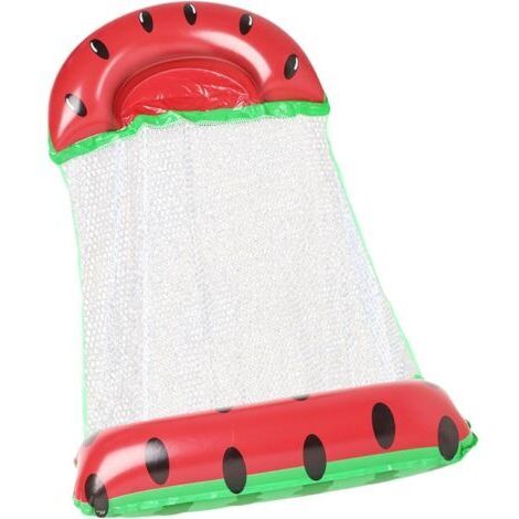 Amaca galleggiante, amaca galleggiante per piscina, amaca galleggiante per piscina, lettino a forma di anguria 4 in 1